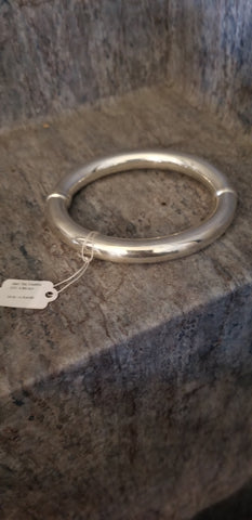 large silver bangle bracelets