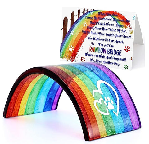3D Glass Rainbow Bridge