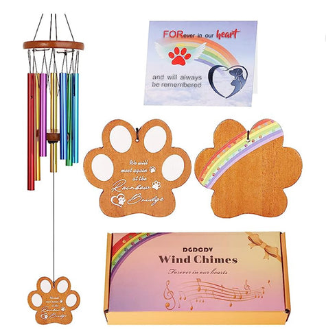 Pet Memorial Rainbow Chime