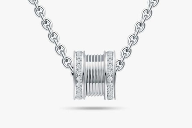 LVC Promise Full Diamond Necklace