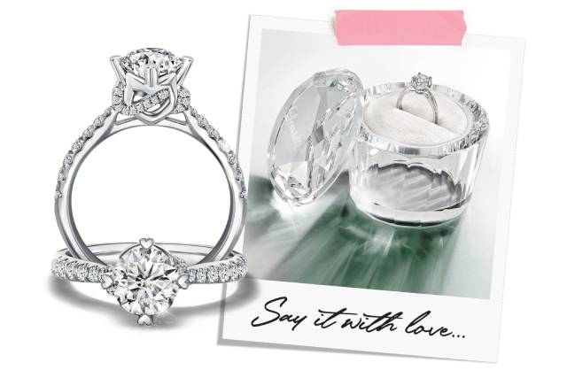 Nothing beats the Say Love™ diamond – the most romantic
