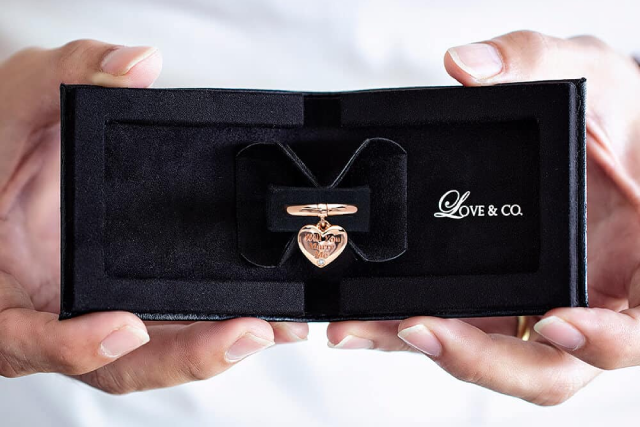 Pop the perfect surprise with Love & Co.’s Pre-Engagement Ring