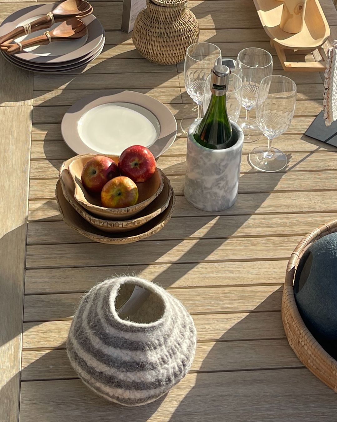 day time outdoor tablescape