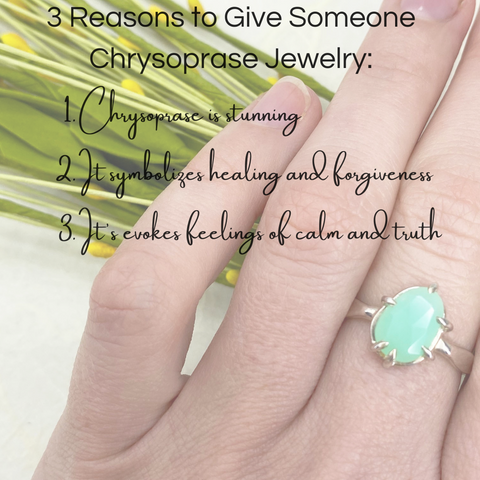 3 reasons to give chrysoprase