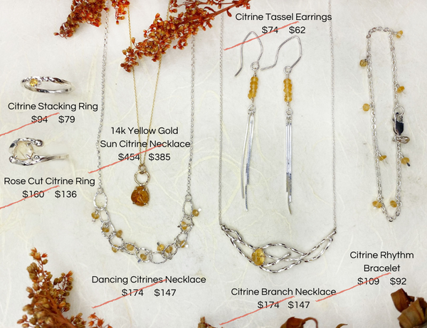 Mettle by Abby Citrine November birthstone first look prices