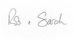 Rob & Sarah signature