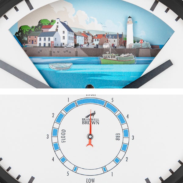Bramwell Brown Tide Clock