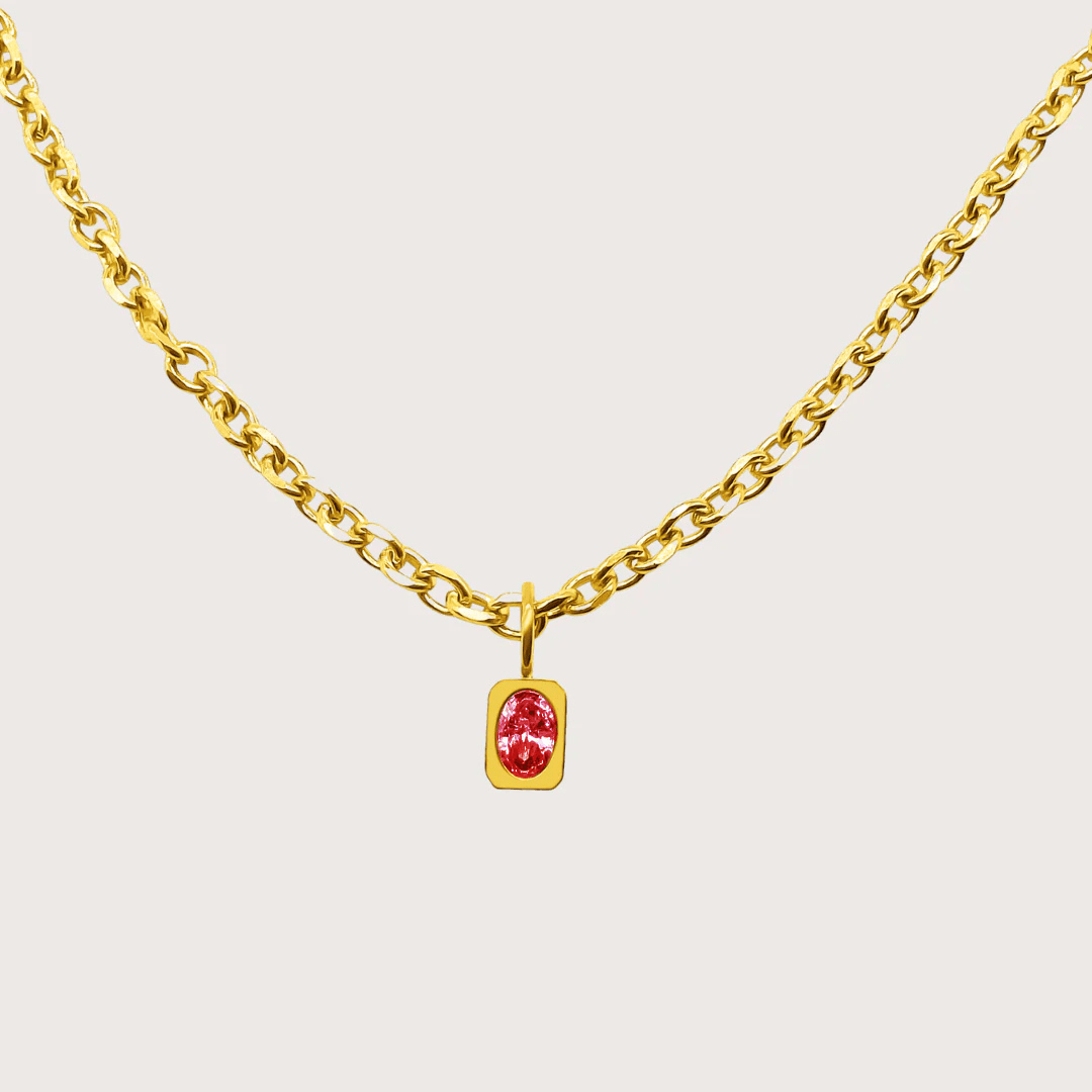 Zaria Necklace in Gold