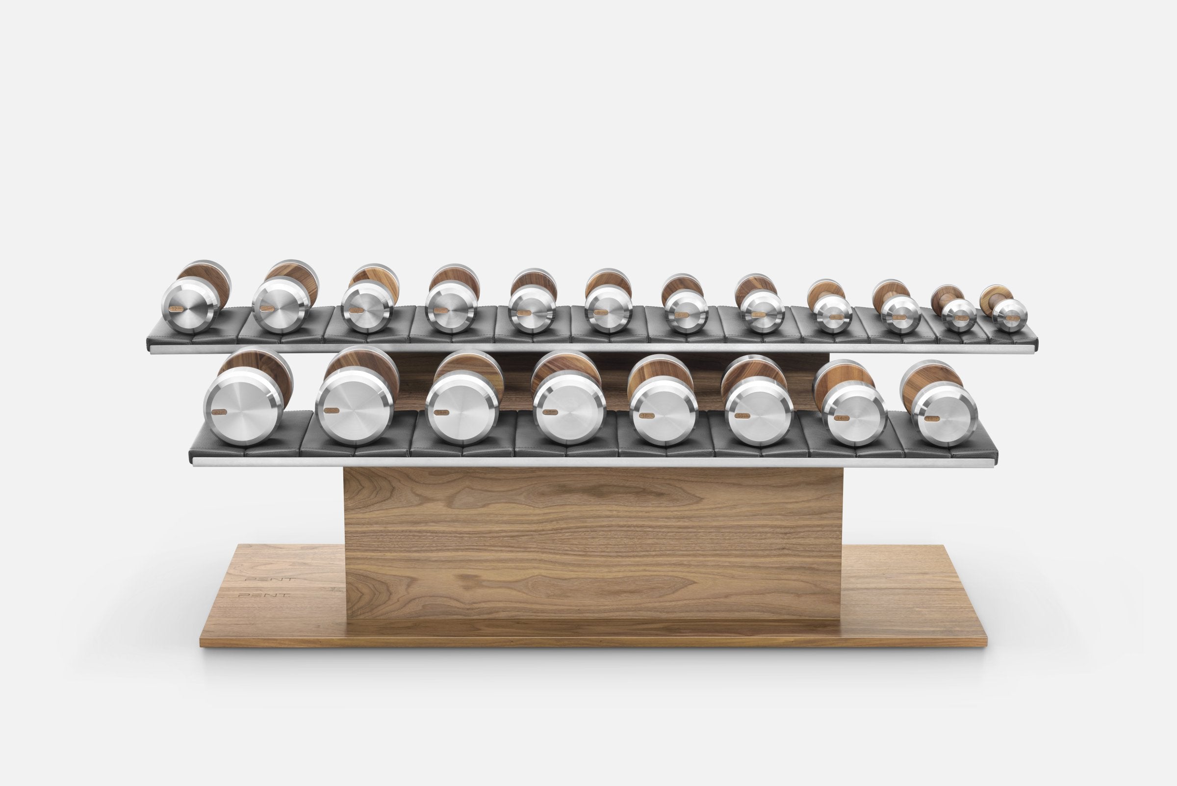 PENT. COLMIA™ SET - 10 Luxury Dumbbell Weight Sets With Horizontal Rack
