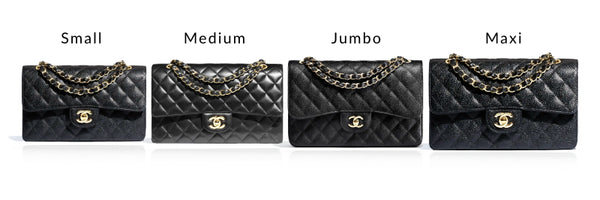 Size of Chanel Classic Flap Bags