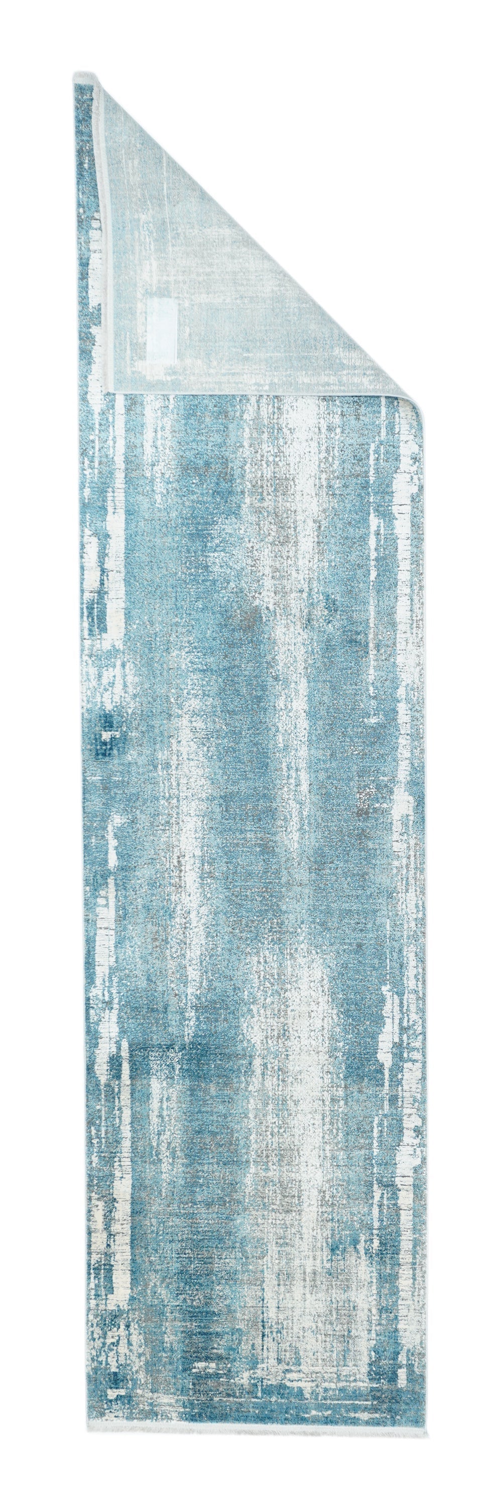 Luca Grey White Red Yellow Green Abstract Design Rug, 6'7 x 9'6