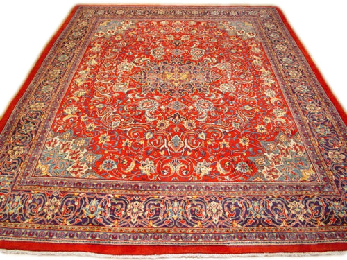 4' x 3' Red Mori Bokhara Rug 75564