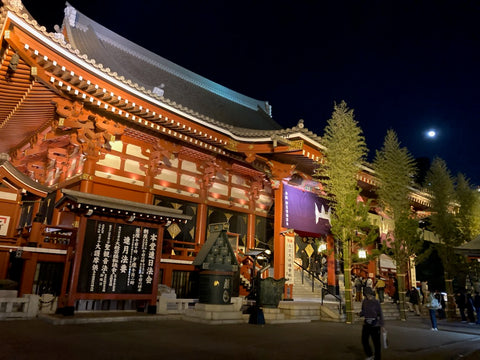 年末の浅草寺