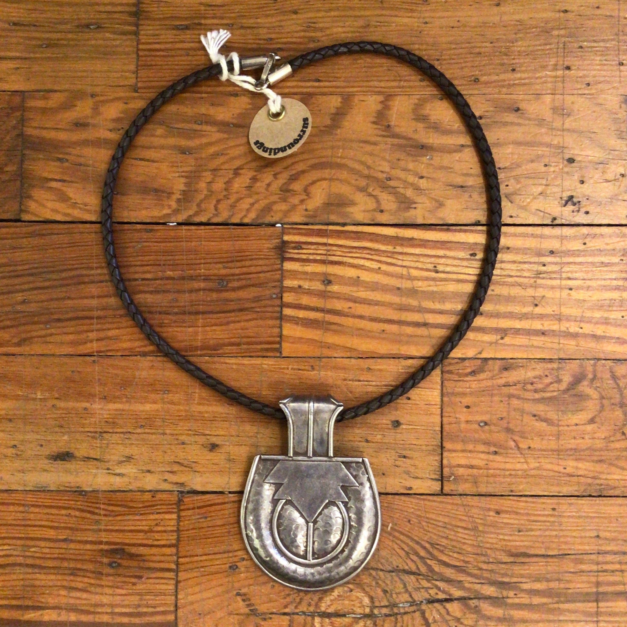 Metal Horseshoe Pendant