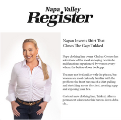 Napa Valley Register Tukked Cover