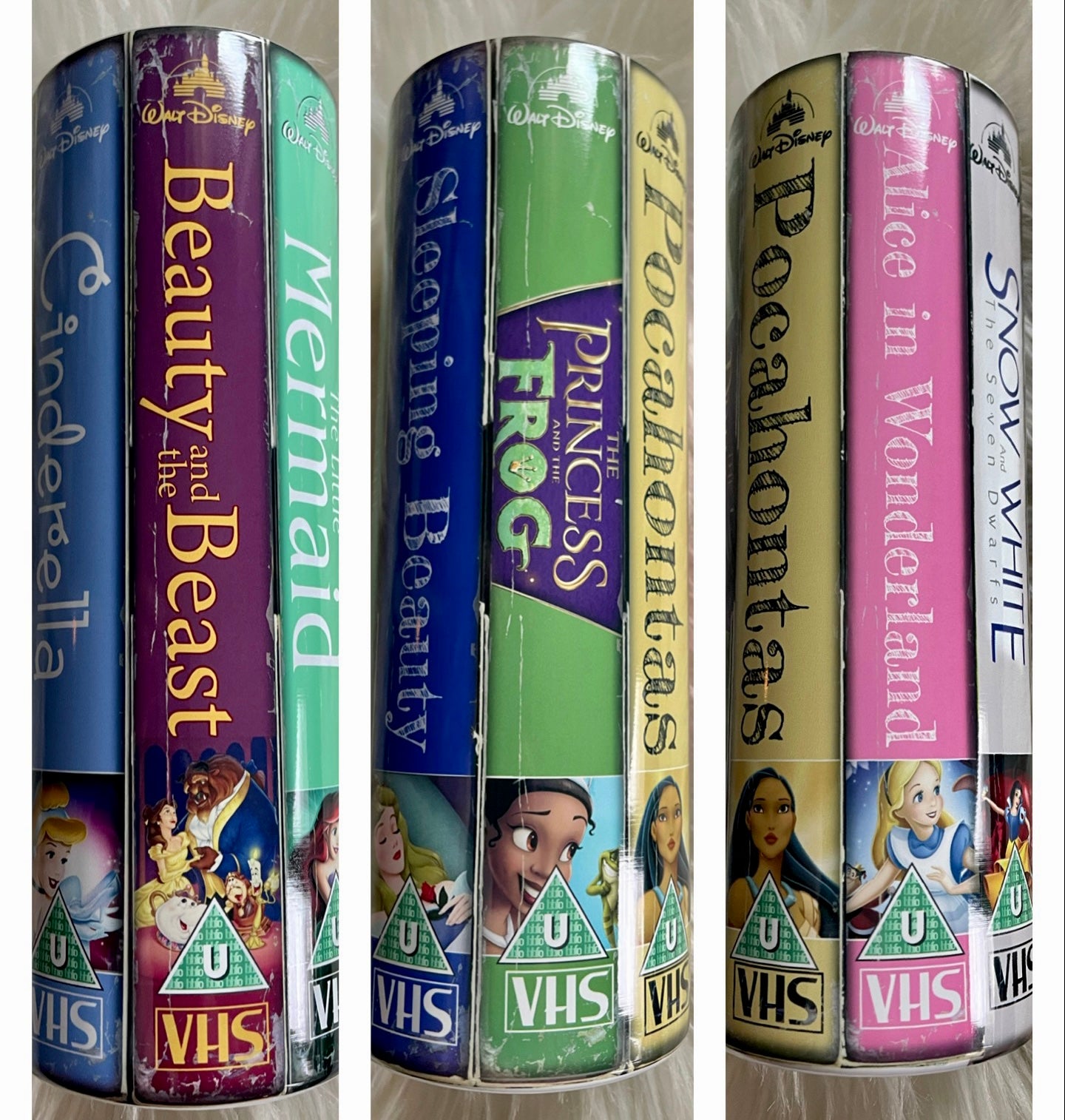 Princess Cartoon VHS Tumbler