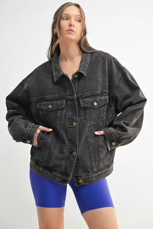 Boxy-Cut Denim Jacket - Matriarch by R+D
