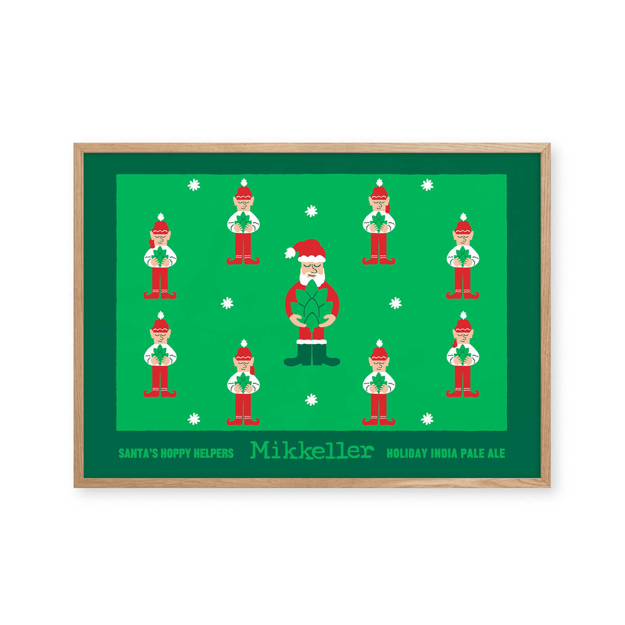 Santas Hoppy Helpers - Mikkeller Prints product image