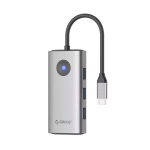 ORICO LED Light 6-in-1 Docking Station - ORICO