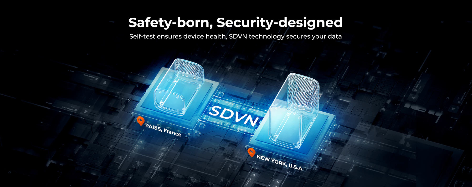 SDVN technology secures your data