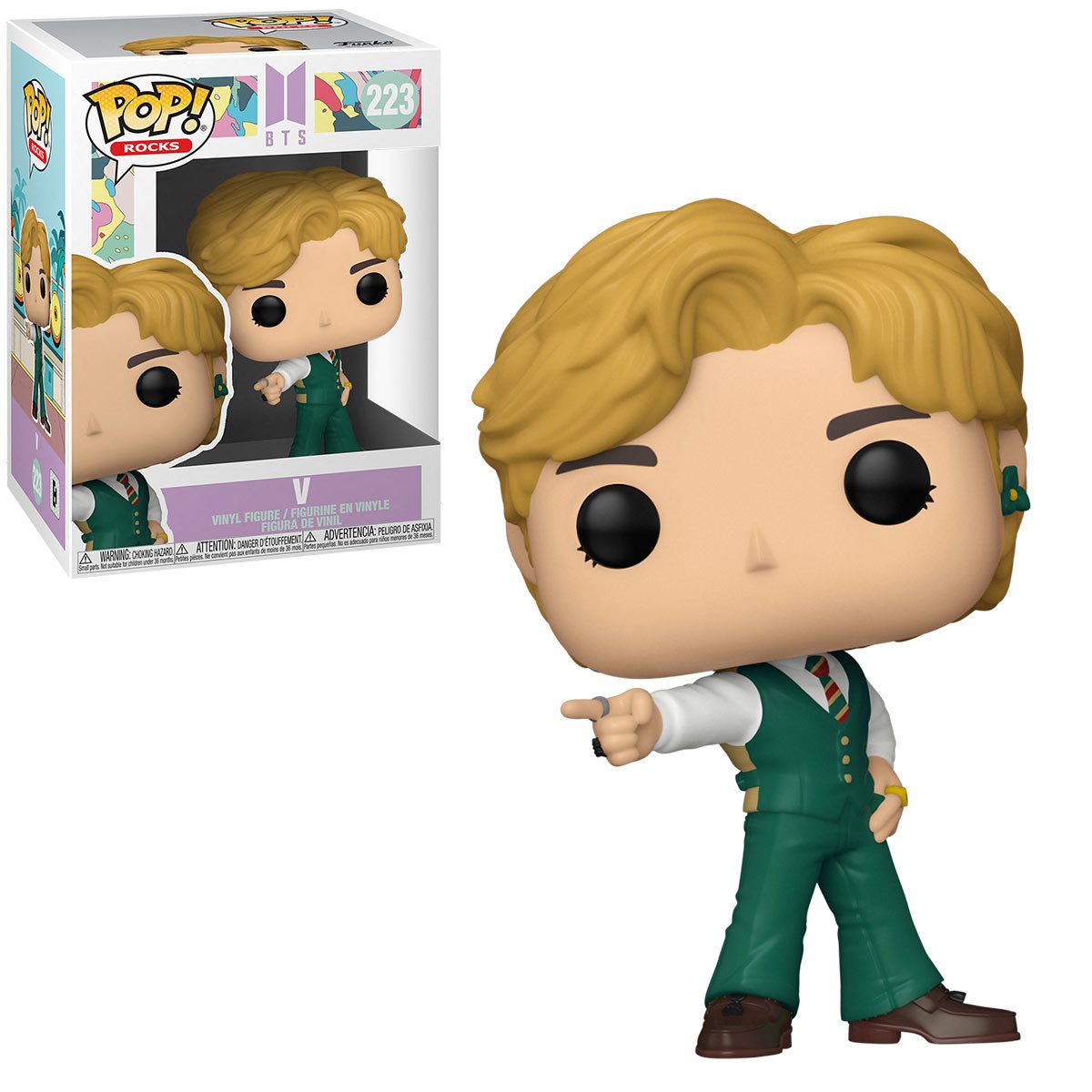 Figurine POP Dustin at camp Stranger Things