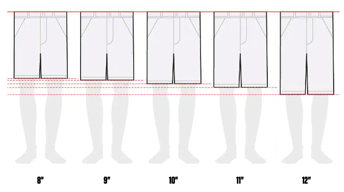 Size Guide, Men's Pants