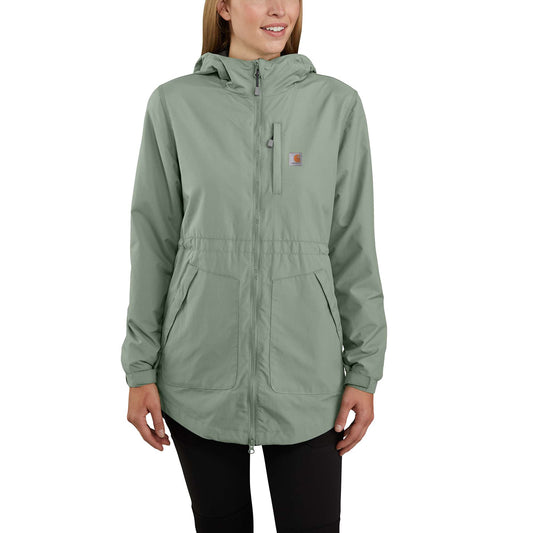 Huk Women's Rover Waterproof Fishing Rain Jacket - Quiet Harbor M by Sportsman's Warehouse