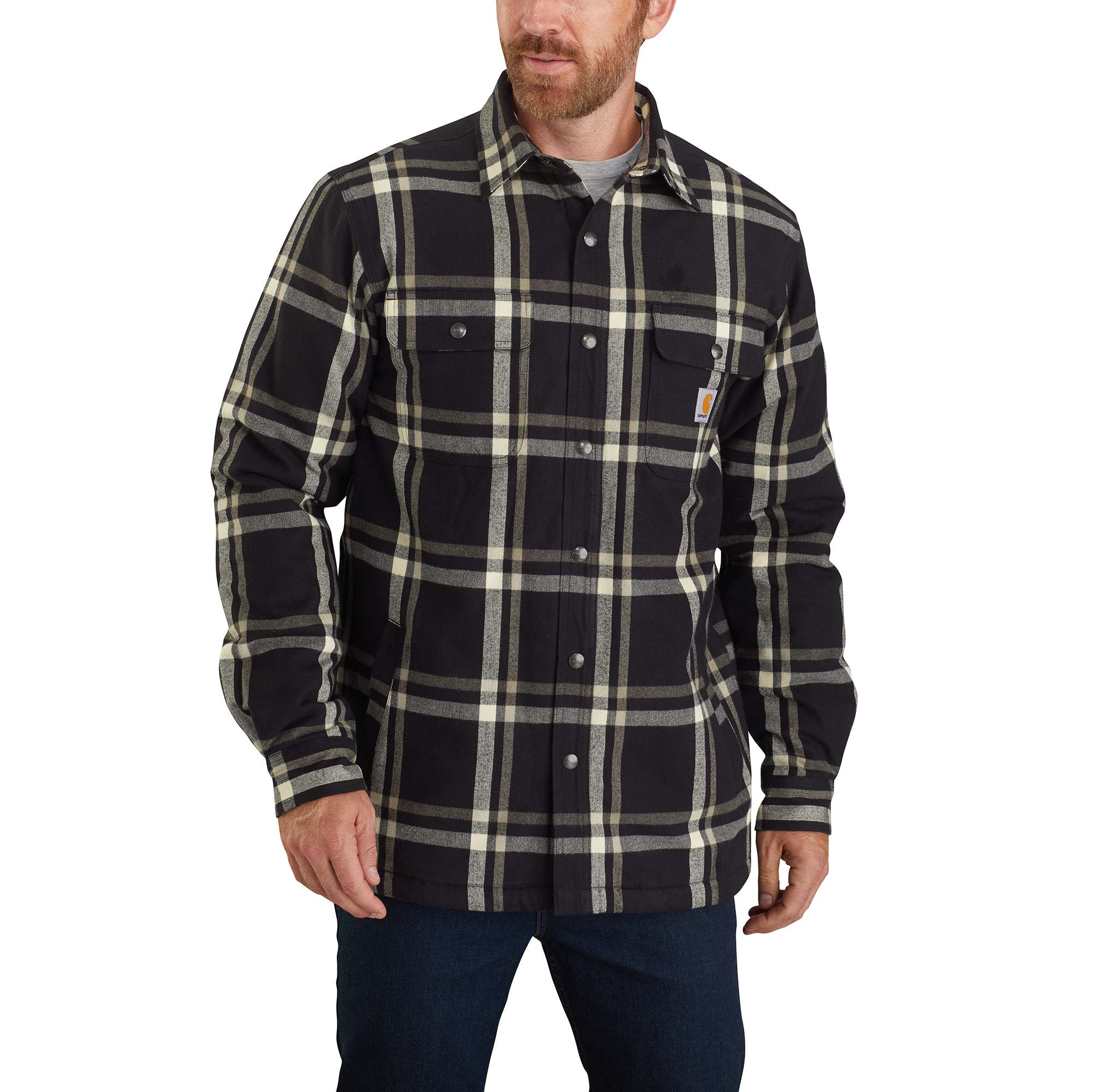 Big and tall sherpa clearance lined flannel