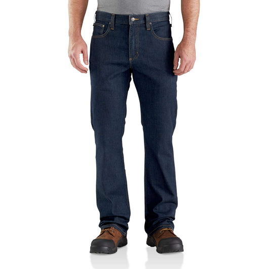 Джинсы Carhartt Flame-resistant Rugged Flex Jeans Deep Indigo Wash —  Americans