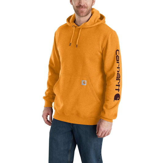 Carhartt Men's Loose Fit Midweight Logo Sleeve Graphic Sweatshirt