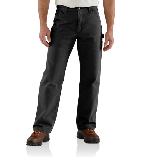 Carhartt Sandstone Quilt-Lined Brown Waist Overall Pants, #B194BRN