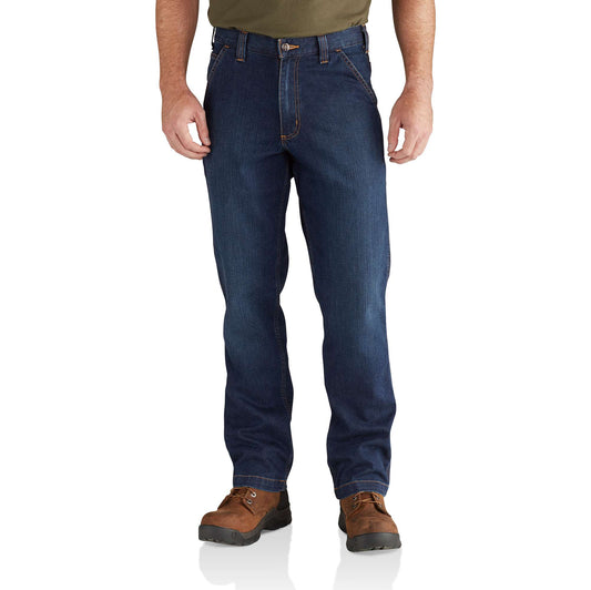 Carhartt Men's Loose Fit Double-Front Utility Logger Jean, Canal