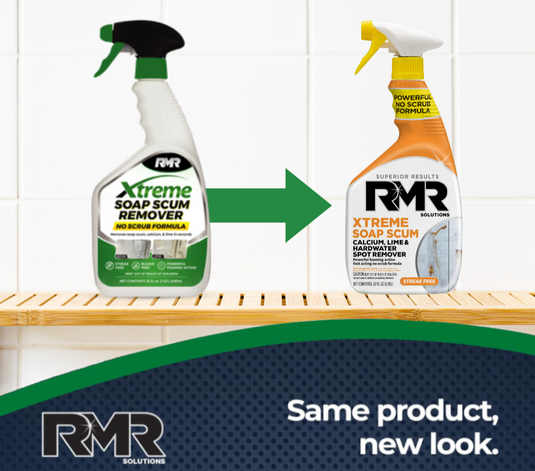 RMR Brands RMR - Tub and Tile Cleaner Mold & Mildew Stain Remover Industrial-Strength No-Scrub Foam Cleaner Modern Orchard Scent 32 fl oz