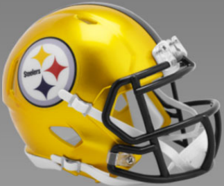 Riddell Pittsburgh Steelers Speed Authentic Helmet, OS