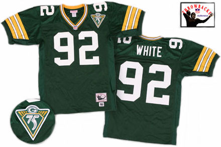 Mitchell & Ness Authentic Reggie White Green Bay Packers 1993 Jersey