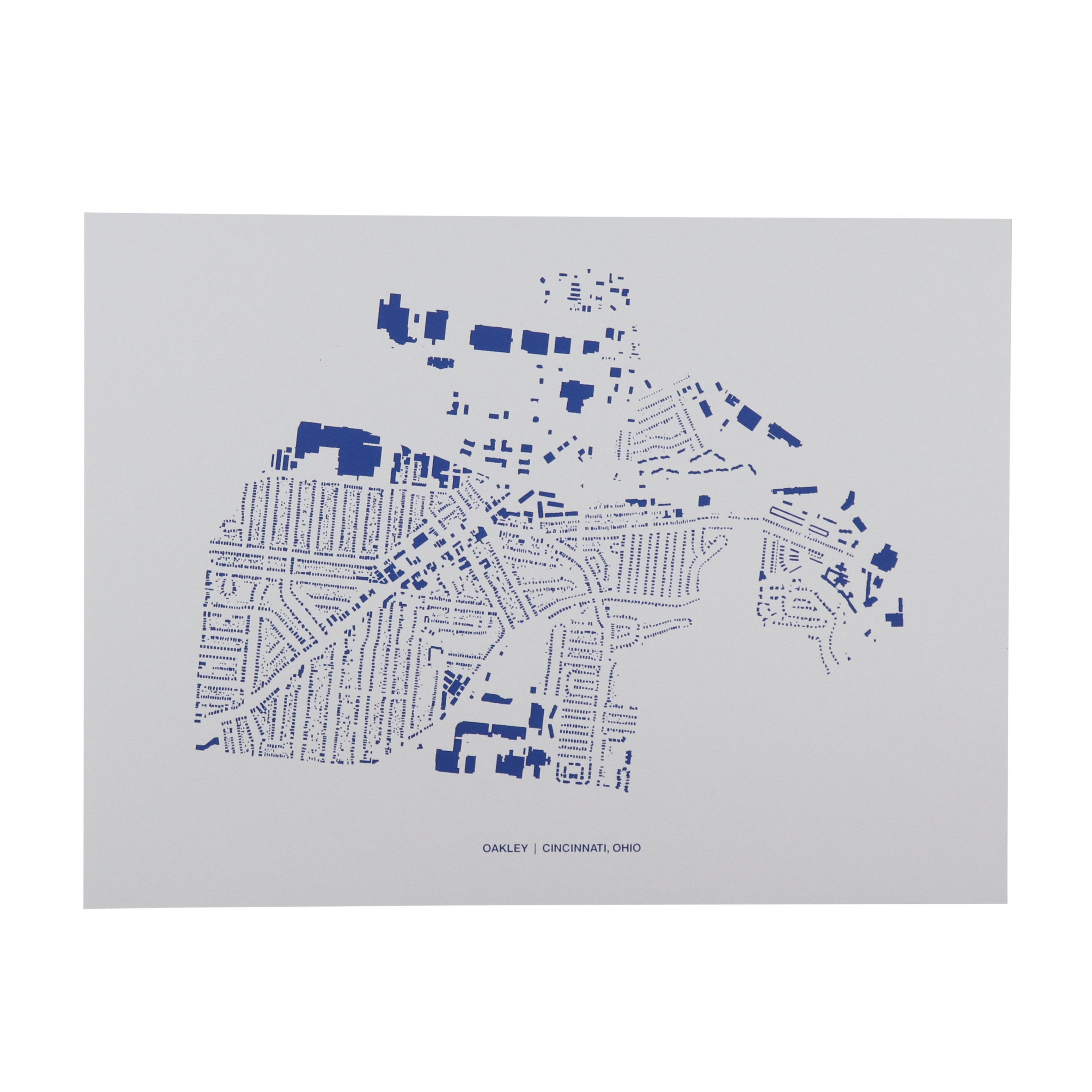 Oakley Footprint Map Print – Rivertown Inkery & Apparel