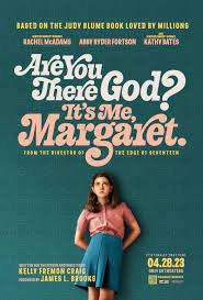 Judy Blume + Rachel McAdams, Abby Ryder Fortson, and Kelly Fremon Craig, ARE YOU THERE GOD? IT'S ME, MARGARET (film)