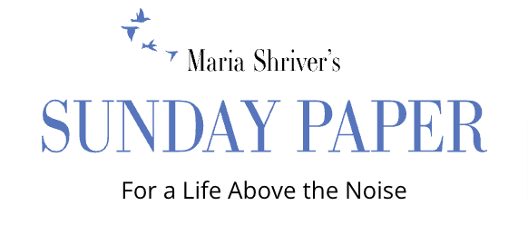 Maria Shriver’s Sunday Paper included HERE AFTER as their weekly recommended read! (Sent out in the newsletter here!)