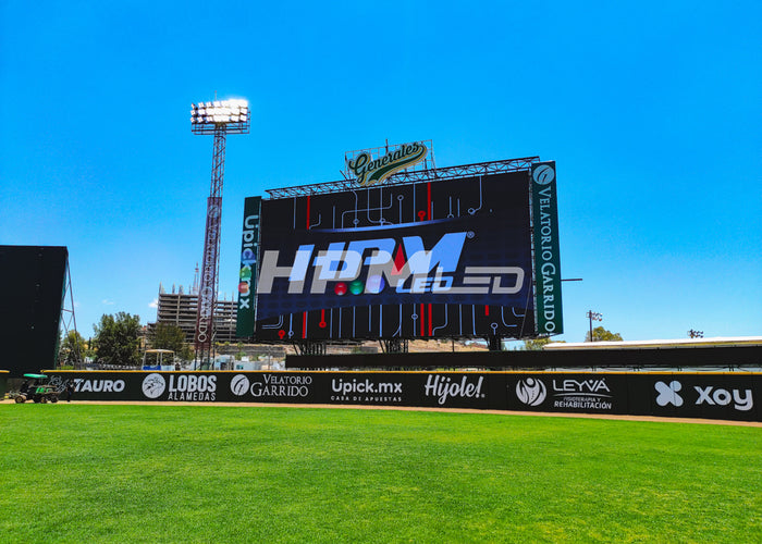 Proyecto Pantalla LED HPMLED Estadio Generales de Durango