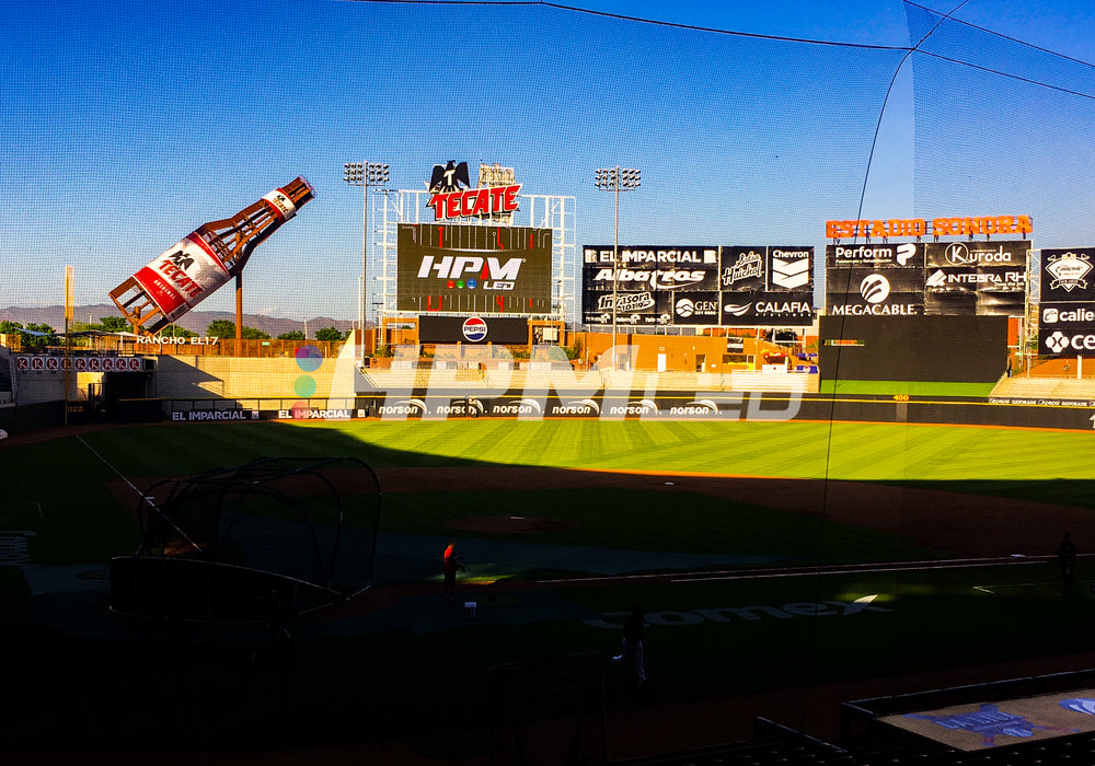 Proyecto Pantalla LED HPMLED Estadio Hermosillo