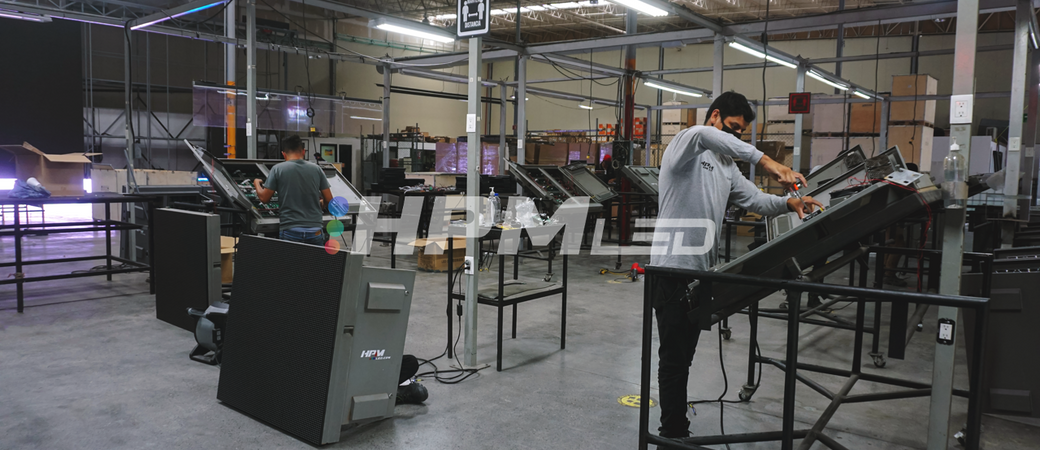 Fábrica de HPMLED con Trabajadores 