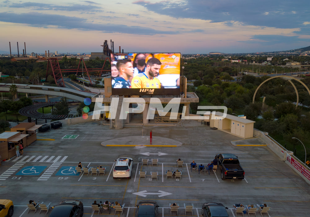 Proyecto Pantalla LED HPMLED Motor Cinema