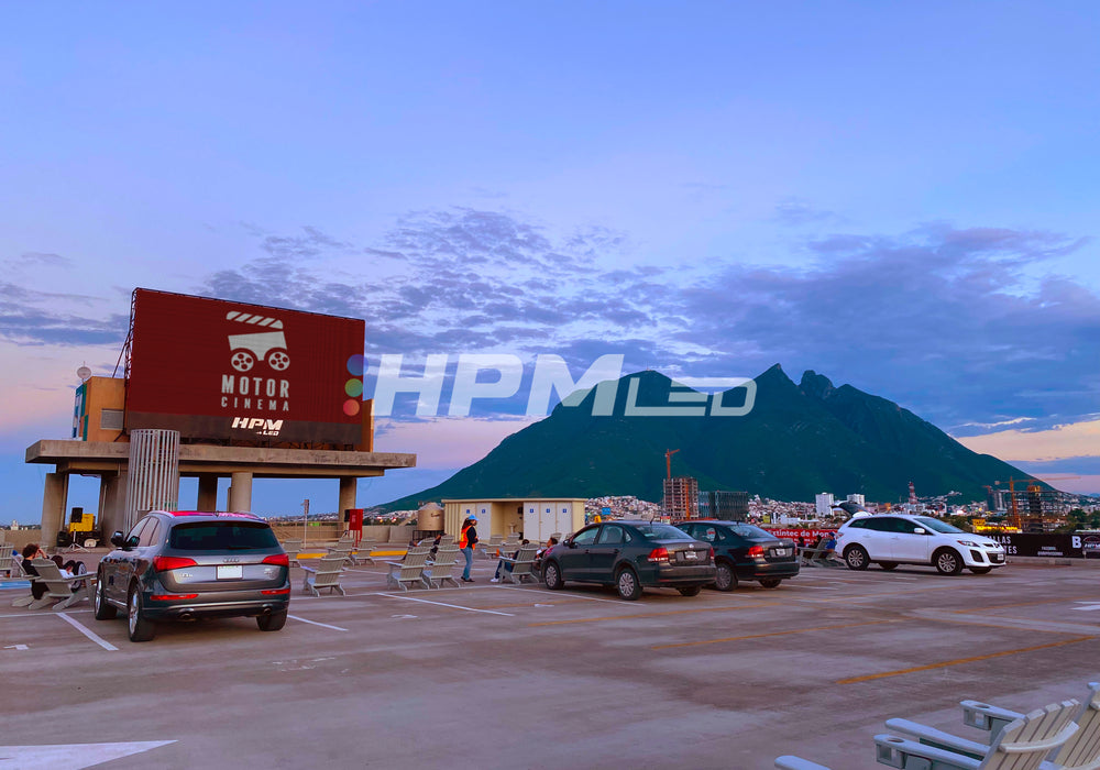 Proyecto Pantalla LED HPMLED Motor Cinema