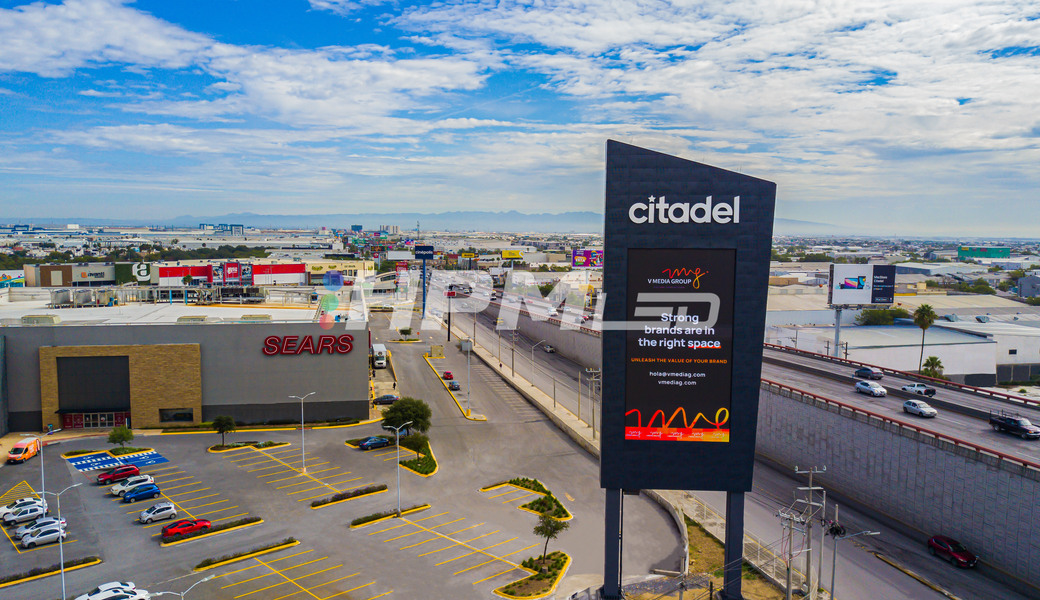 Proyecto de Pantalla Led HPMLED en Plaza Citadel