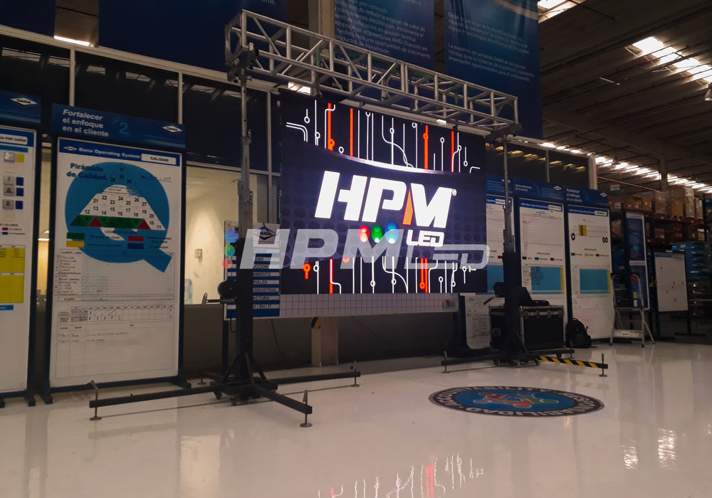 Proyecto Pantalla LED HPMLED Renta Dina