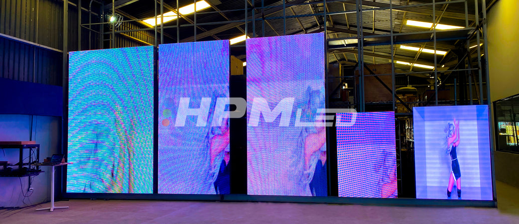 Proyecto Pantalla LED HPMLED Showroom HPM