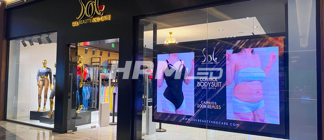 Proyecto Pantalla LED HPMLED Sol Beauty