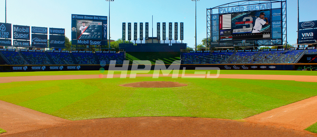 Proyecto Pantalla LED HPMLED Estadio Sultanes