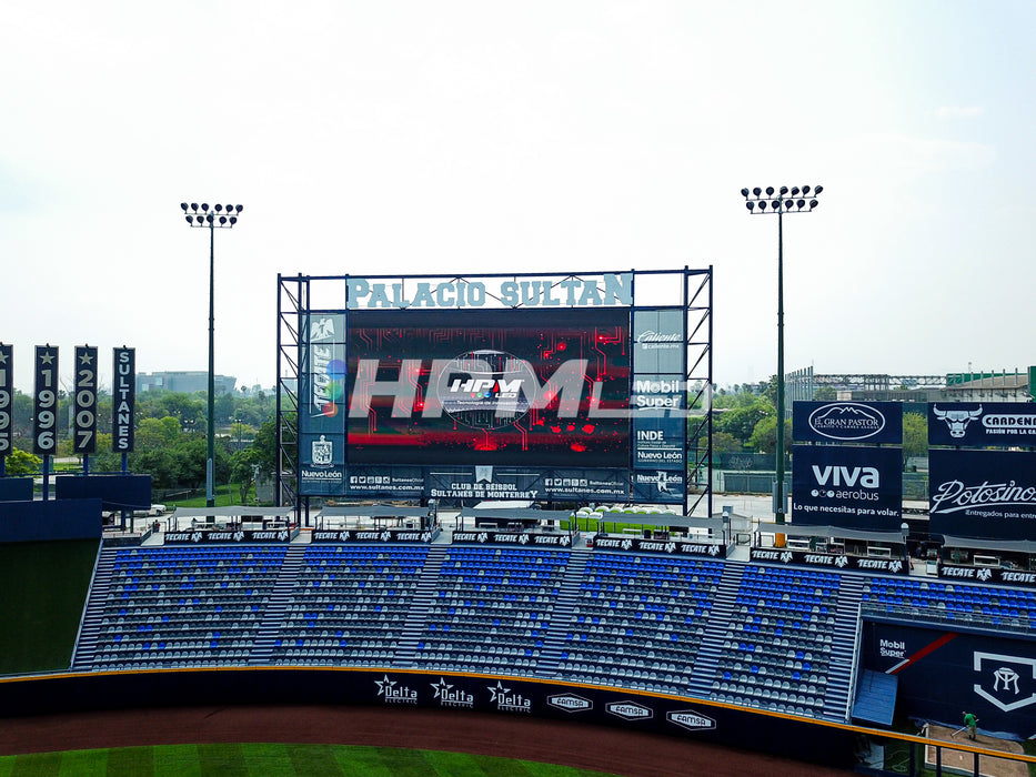 Proyecto Pantalla LED HPMLED Sultanes