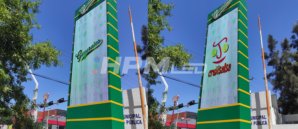 Proyecto Pantalla LED HPMLED Estadio Generales de Durango